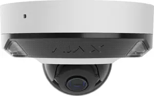 Dome camera Ajax DomeCam Mini HL 5MP 2.8mm White — compact 5 MP surveillance camera, 2.8 mm lens