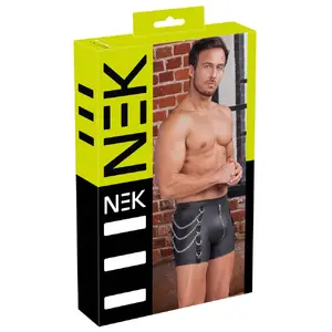 Vīriešu bikses NEK 21335631741, izmērs 2XL — matēts elastīgs materiāls, polsterēts rāvējslēdzējs, kabata cargo, noņemamas ķēdītes