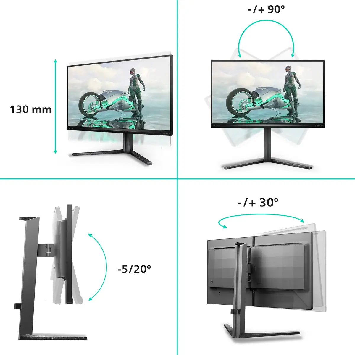 Монитор Philips Evnia 3000 24.5" Photo 3
