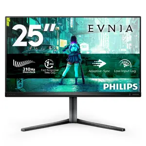 Datora monitors Philips Evnia 3000 25M2N3200U/00 24.5 collas Full HD Fast IPS LCD 1920 x 1080 pikseļi 310 Hz Melns