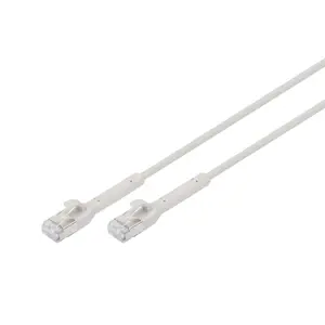 Digitus CAT 6A F-FTP Bendable Patch Cable Copper 1 m Gray