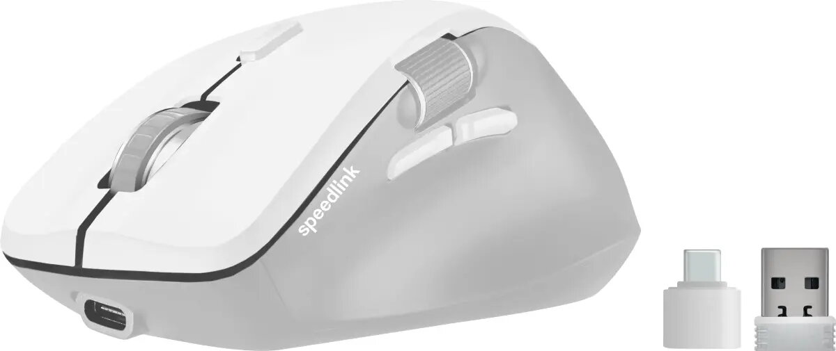Spēļu pele Speedlink Libera SL-630021-WT bezvadu
