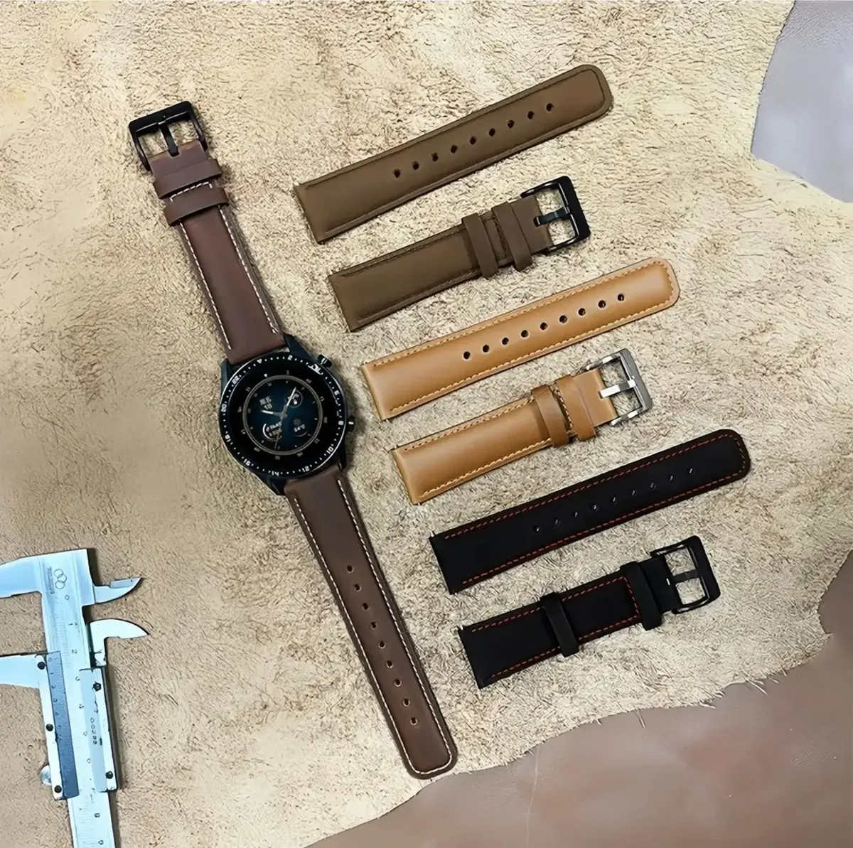 Ремешок Riff RF-LEA-22MM-DBR — 22 мм кожа Photo 3