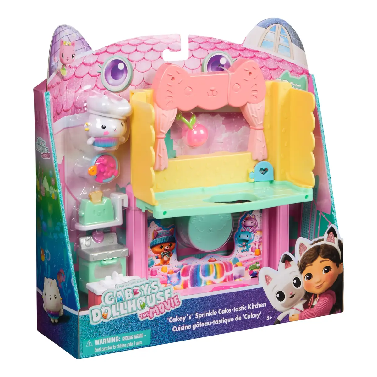 Rīcības figūra Gabby's Dollhouse Cakey's Sprinkle Cake-tastic Kitchen Photo 2