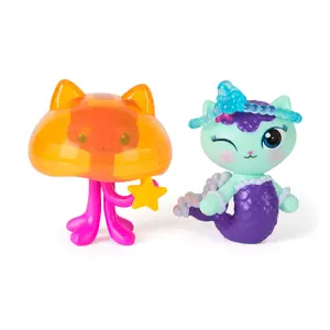 Toy Figures Gabby's Dollhouse MerCat & Kitty Jellyfish with Accessories