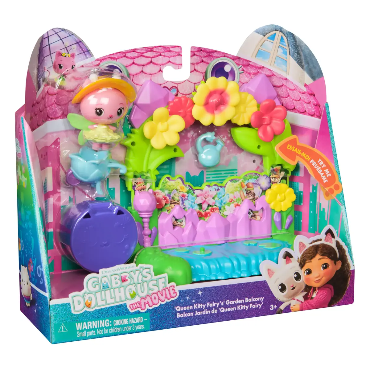 Фигурка действия Gabby's Dollhouse Балкон Сада Королевы Кошки Феи Photo 2