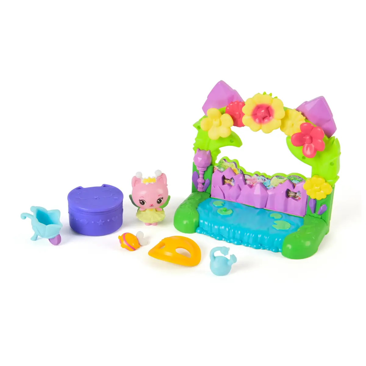 Фигурка действия Gabby's Dollhouse Балкон Сада Королевы Кошки Феи Photo 3
