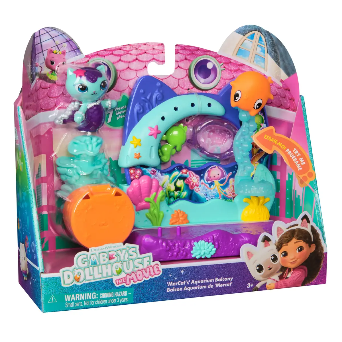 Rīcības figūra Gabby's Dollhouse Mercat akvārija balkons Photo 2