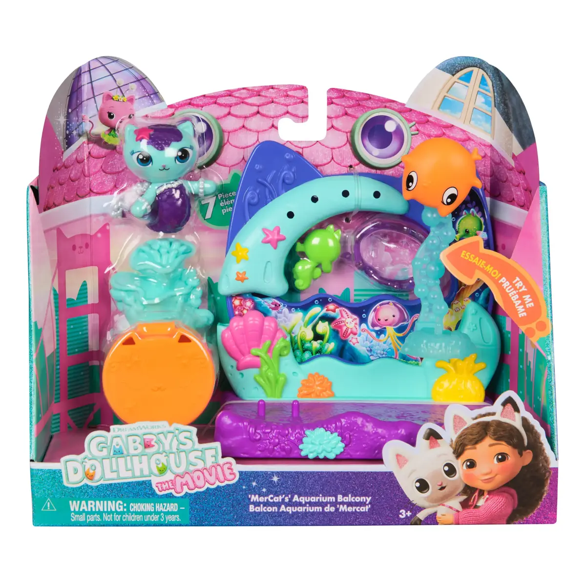 Rīcības figūra Gabby's Dollhouse Mercat akvārija balkons Photo 5