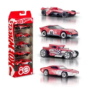 Набор автомобилей Hot Wheels Core Mattel 80th Anniversary 5-Pack 1:64