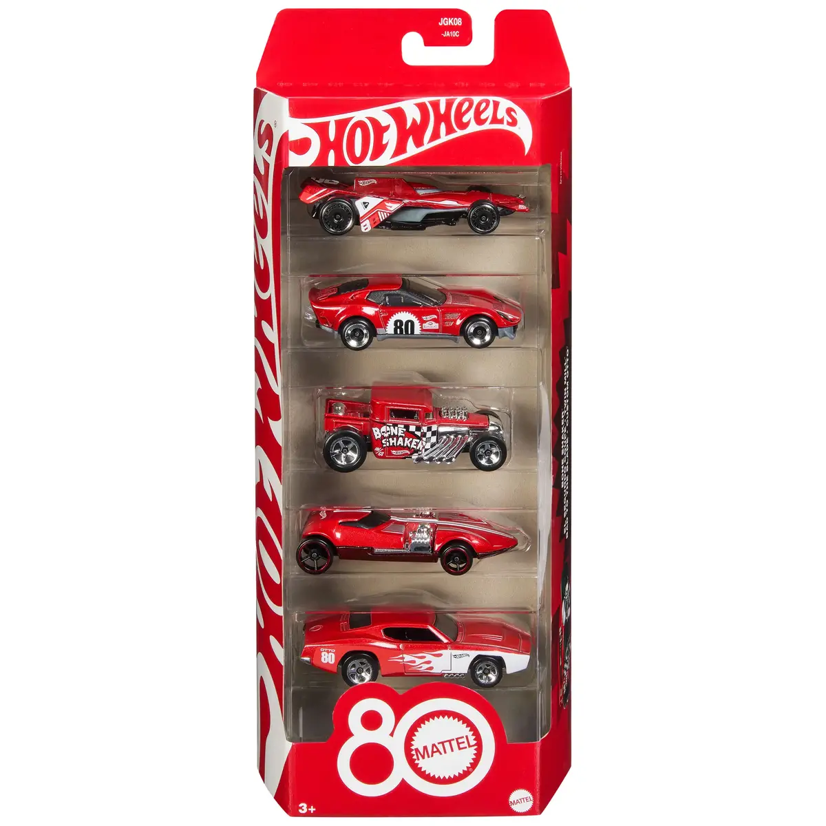 Vehicle set Hot Wheels Core Mattel 80th Anniversary 5-Pack Photo 6