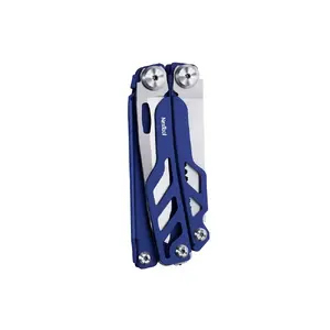Multitool Nextool FLAGSHIP Pro NE20271 16-in-1 folding knife multitool, stainless steel blades, blue, 11 cm folded