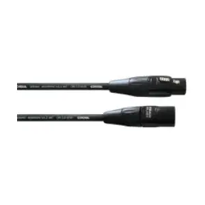 Аудиокабель Cordial CIM 10 FM 10 м XLR 3-pin черный