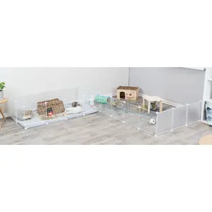 Playpen TRIXIE 62461 for Guinea Pig Rabbit White 350mm