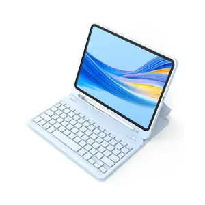 Клавиатура Inateck KB04002 QWERTY Bluetooth с тачпадом Синяя
