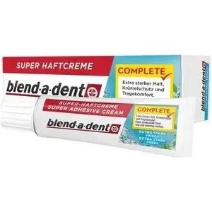 Denture Adhesive BLEND-A-DENT Complete Origi 45834 – strong hold, cream tube