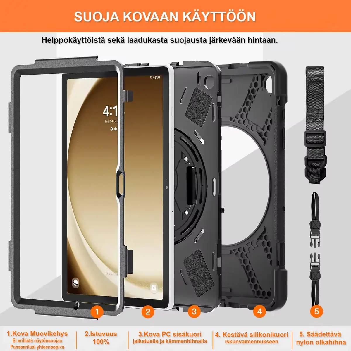 Чехол Insmat 652-1344 для Samsung Galaxy Tab A11 Photo 2