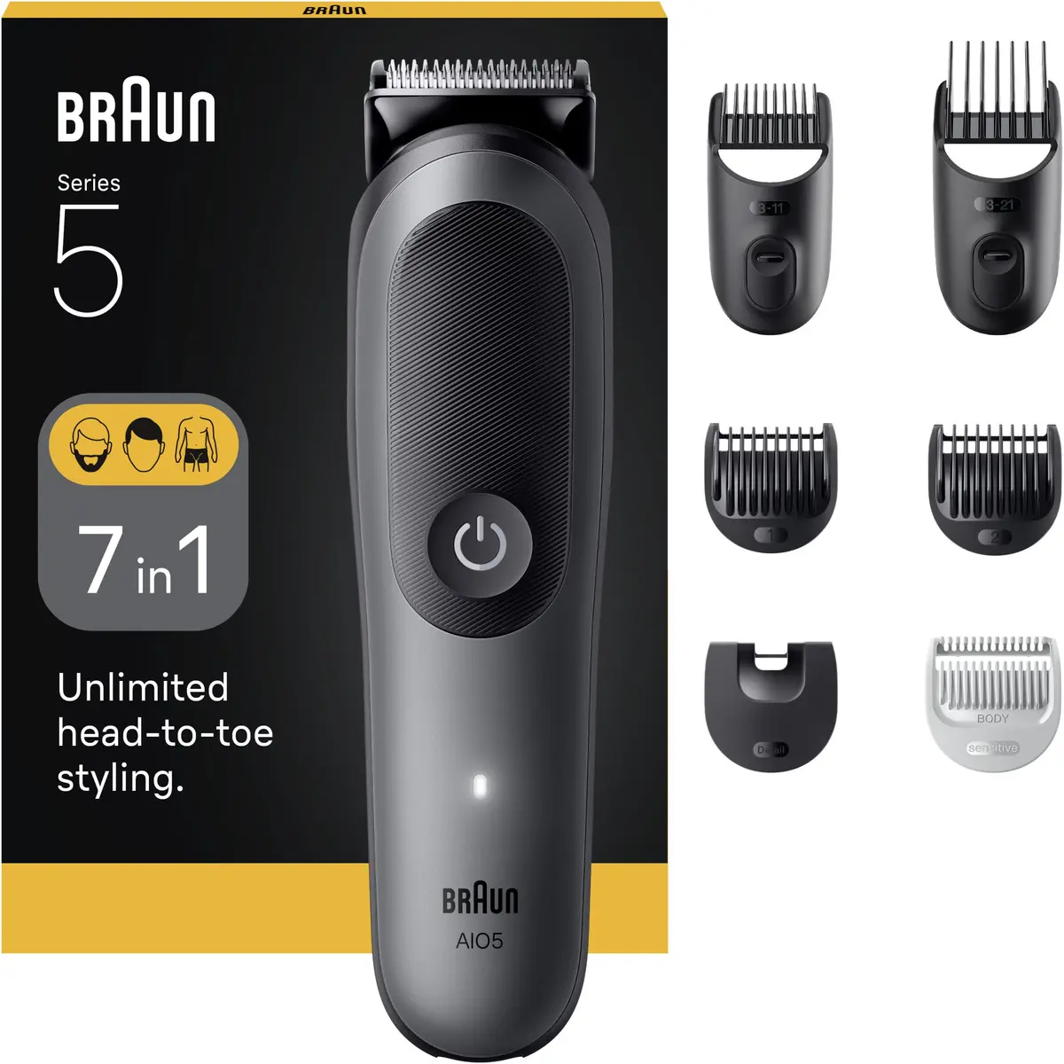 Триммер Braun AIO5520 Photo 9
