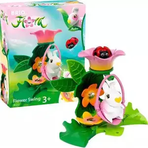 Качели BRIO Azalea Flower Swing Зеленые Оранжевые Розовые Красные Белые