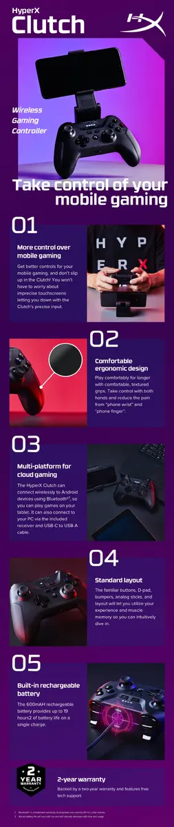 HyperX Clutch Wireless Gaming Controller Photo 20
