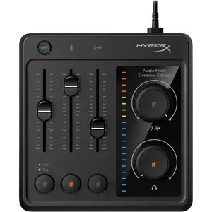 Audio Mixer HyperX HyperX Audio Mixer Frequency range 20 - 20000 Hz Output impedance 32 - 600 Ω