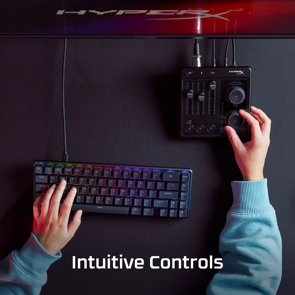 HyperX Audio Mixer for Streaming and Audio Control Photo 6