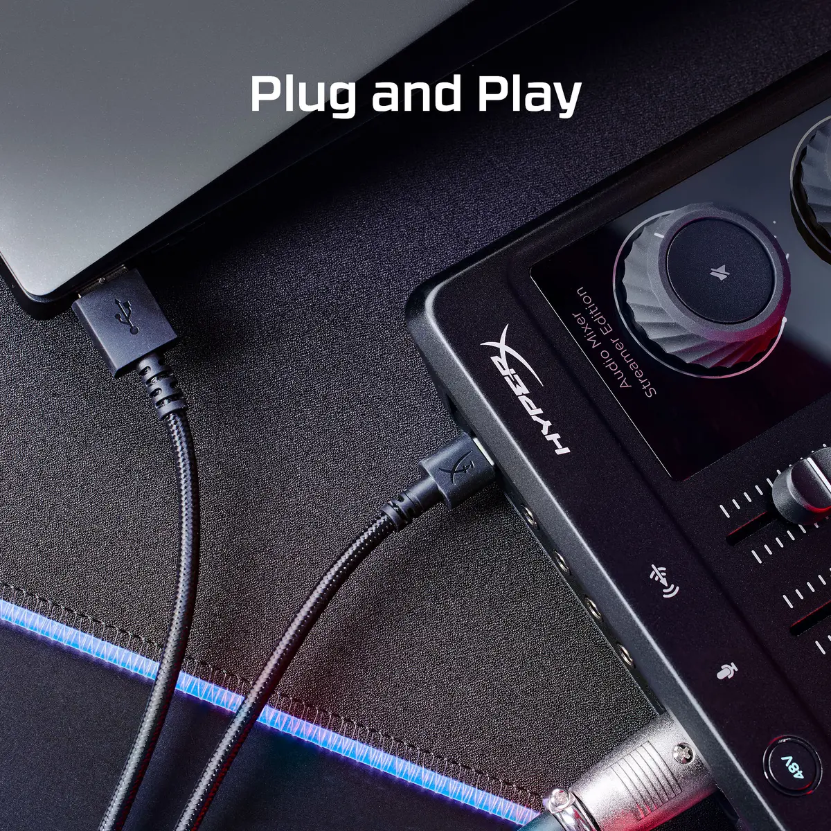 HyperX Audio Mixer for Streaming and Audio Control Photo 12