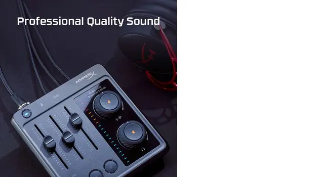 HyperX Audio Mixer for Streaming and Audio Control Photo 17