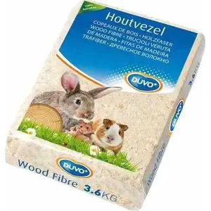 Pet Bedding Duvo+ Trociny dla gryzoni 3.6kg — absorbent wood shavings for small rodents