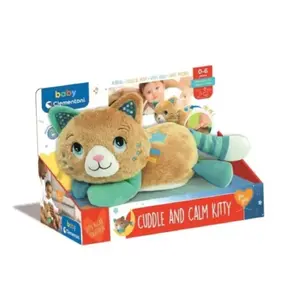 Мягкая мягкая игрушка Clementoni Morpheus Cat 17593 — плюшевая кошка 330×240×150 мм, 560 г, 2×AA, звуковые эффекты