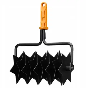 Aerator Fiskars QuikFit rotary 20.5 cm — garden soil aerator head for QuikFit system