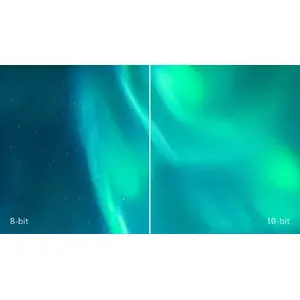 1.07 billion colours for smooth colour gradations and detail
