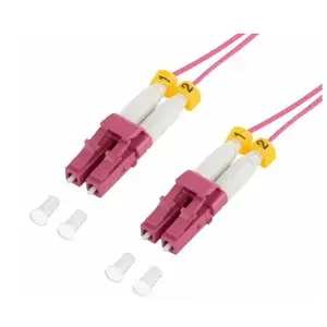 LogiLink FS4LC05 Fibre Optic Cable 5m LC/UPC OM4 Full Duplex