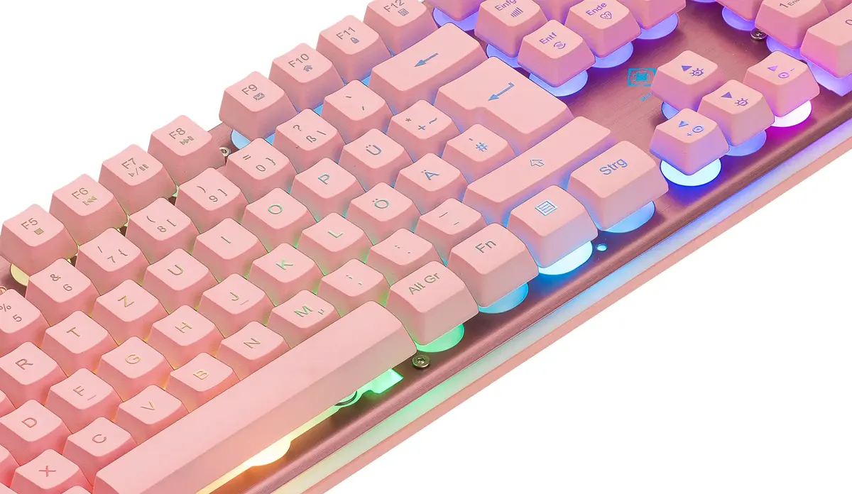 Клавиатура Deltaco Gaming GAM-021-RGB-P-DE Photo 7