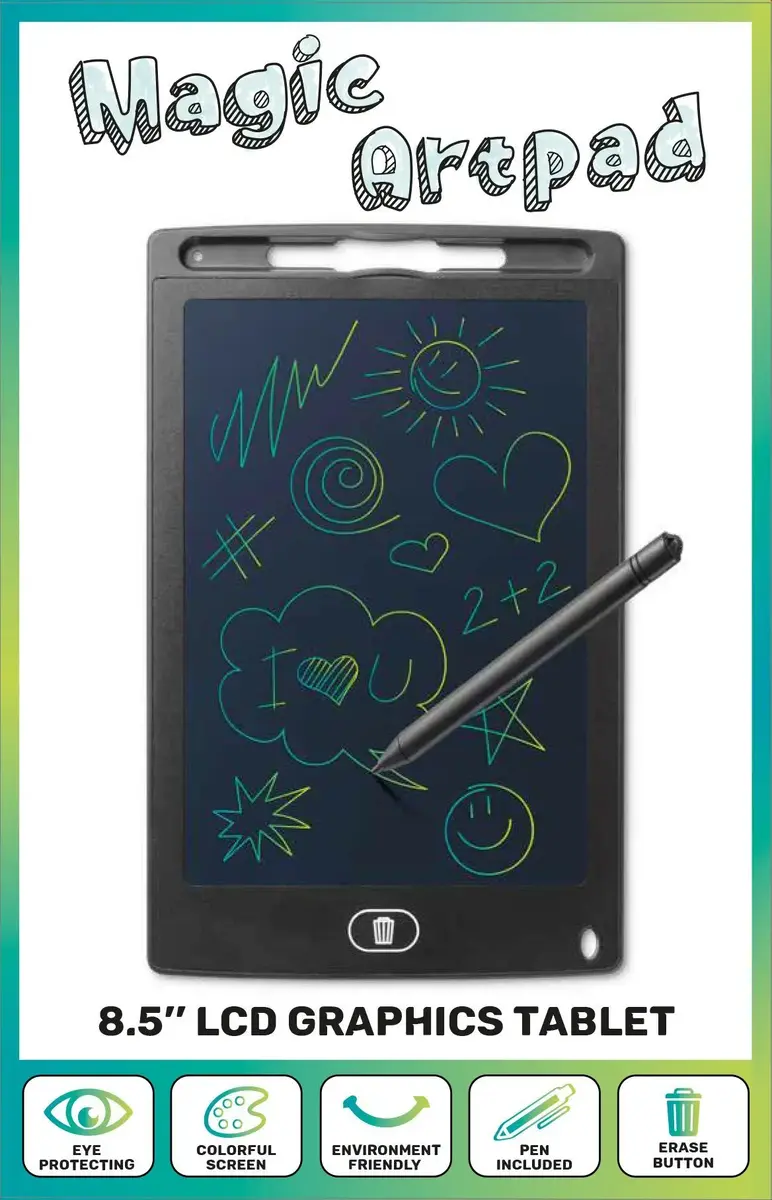 Графический планшет Cellularline LCD Magic Artpad 8.5" Photo 2