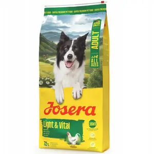 Dry dog food JOSERA Adult Light & Vital 3 kg — low calorie complete adult nutrition, chicken, 29% protein