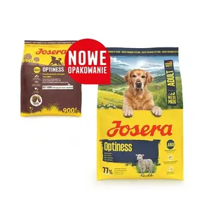 Сухой корм для собак JOSERA Adult Optiness 3 кг — с ягнёнком, 22% белка, 12% жира, для взрослых средних пород