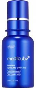 Serum ampoule Medicube Exosome Shot One Day 7500, regenerative exosome skincare treatment