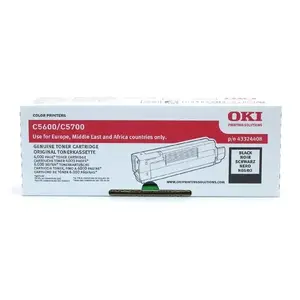 Toneru kasete OKI 43324408 Oriģināls Melns 6000 lapas