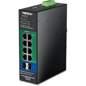 Управляемый коммутатор Trendnet TI-PG103I 8 портов Gigabit Ethernet PoE