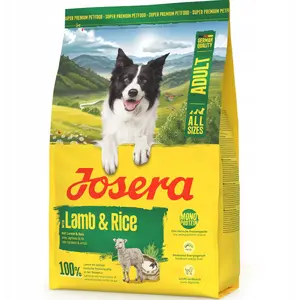 Сухой корм для собак JOSERA Adult Lamb & Rice 3 кг — взрослая формула с ягнёнком и рисом