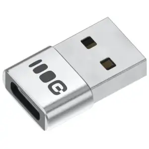 USB-A to USB-C adapter Green Cell ADGCAC1 in aluminum housing