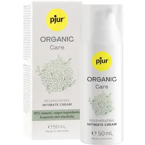 Intimate cream pjur PJUR ORGANIC CARE Regenerating 50 ml — fragrance‑free, 97% natural, vegan