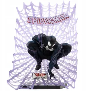 Фигурка McFarlane Spider-Man в чёрном костюме — коллекционная подвижная фигурка, модель 14832CHASE