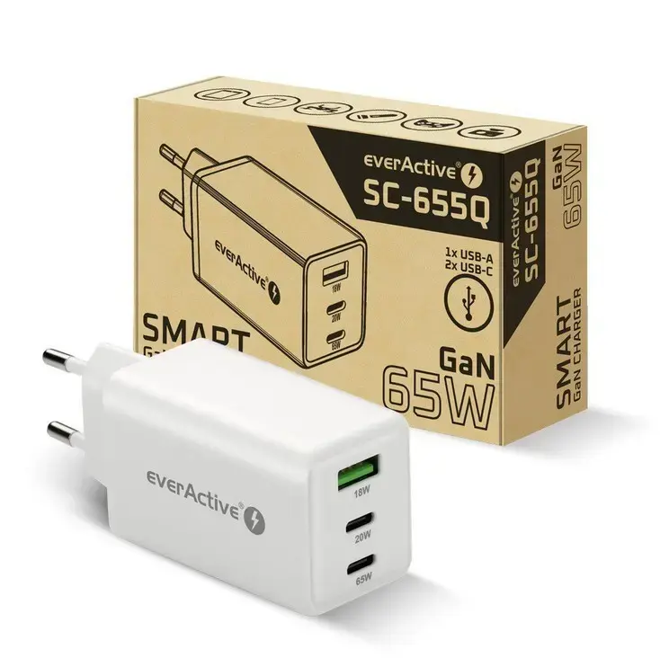 everActive SQ-655Q 65W lādētājs Photo 10