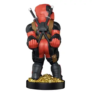 Pasīvais turētājs Exquisite Gaming Cable Guys Deadpool Melns Sarkans