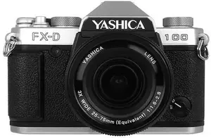 35mm film camera Yashica FX-D 100 manual focus, film format 35mm