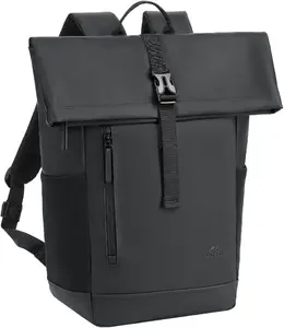 Рюкзак Rivacase 7826 Eden 14 ECO чёрный с рулонной застёжкой для ноутбуков 14"