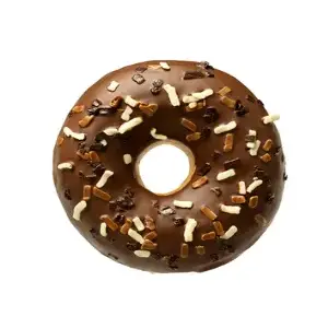 Frozen donut Donut worry be happy — chocolate filling, 71 g