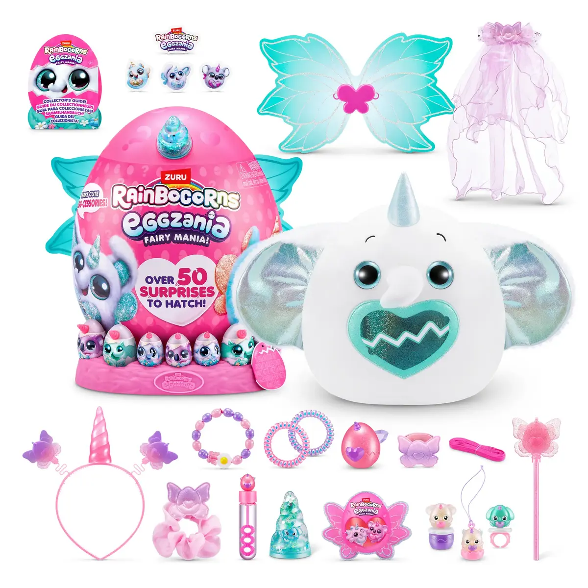 Rotaļlietas dzīvnieki ZURU Rainbocorns Eggzania Fairy Mania Photo 2
